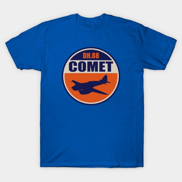 de Havilland DH.88 Comet T-Shirt by TCP